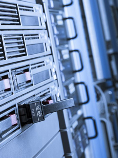 Rack with UPS