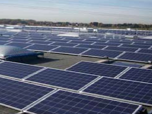 Photo: Solar installation Derching, abakus solar AG